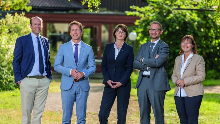 Ein Gruppen-Bild vom Vorstand des CJD