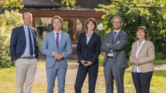 Gruppenbild des Vorstands des CJD.