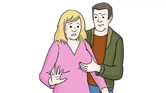 Beispielbild Sexuelle Belästigung
